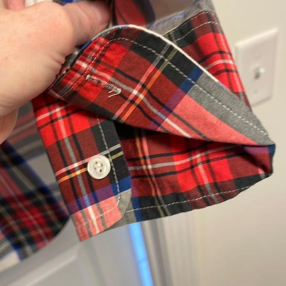 J.Crew - Tartan -Button down shirt - 6Tall - Picture 6 of 17